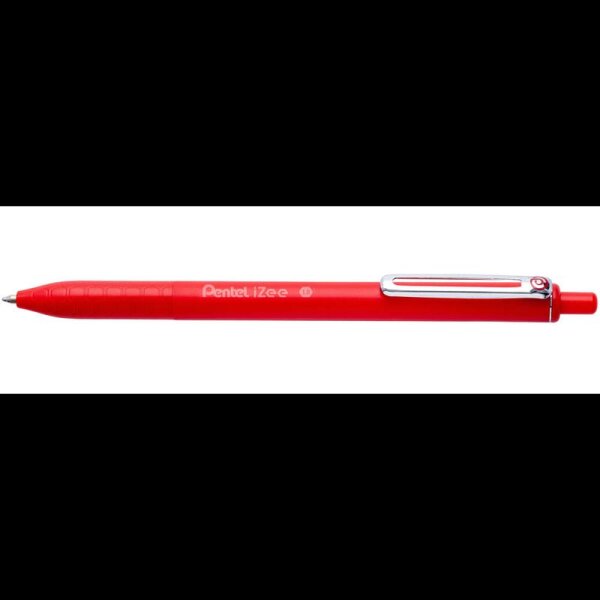 Pentel Kugelschreiber iZee BX470 rot, Schreibfarbe: rot, 1 St.