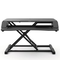 Fellowes Monitorständer Corsivo Sitz-Steh Workstation schwarz