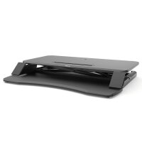 Fellowes Monitorständer Corsivo Sitz-Steh Workstation schwarz