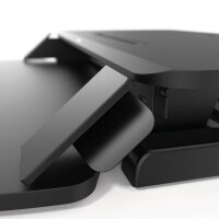 Fellowes Monitorständer Corsivo Sitz-Steh Workstation schwarz