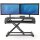 Fellowes Monitorständer Corsivo Sitz-Steh Workstation schwarz