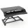 Fellowes Monitorständer Corsivo Sitz-Steh Workstation schwarz