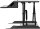 Fellowes Monitorständer Lotus LT Sitz-Steh Workstation schwarz