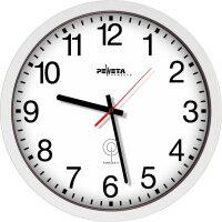 PEWETA Funkwanduhr weiß Kunststoff, Ø 35,0...