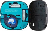 AKTION: DYMO LetraTag 200B Beschriftungsgerät schwarz + GRATIS Yankee Candle Clean Cotton Kerze im Glas