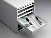 DURABLE Schubladenbox IDEALBOX PLUS  grau 1712001050, DIN...