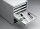 DURABLE Schubladenbox IDEALBOX PLUS  grau 1712001050, DIN A4 mit 7 Schubladen, 1 St.