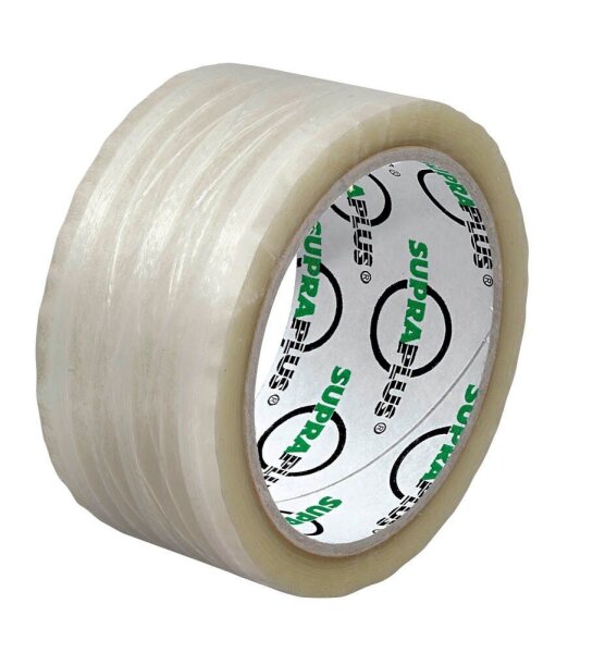 SUPRA Packband SUPRAPLUS fadenverstärkt transparent 50,0 mm x 50,0 m 1 Rolle
