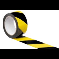 SUPRA Warnklebeband schwarz/gelb 50,0 mm x 66,0 m 1 Rolle