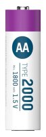 ANSMANN USB-Akkus mit Ladekabel 2000 Li-Ion Mignon AA 1.800 mAh, 4 St.