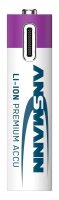 ANSMANN USB-Akkus mit Ladekabel 500 Li-Ion Micro AAA 400 mAh, 4 St.