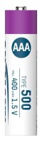 ANSMANN USB-Akkus mit Ladekabel 500 Li-Ion Micro AAA 400 mAh, 4 St.