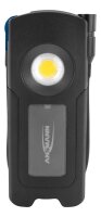 ANSMANN WL1500R Pocket Flex LED Handleuchte schwarz 17,1 cm, Lichtfarbe Hauptlicht 6000K und Zusatzlicht, 1 St.