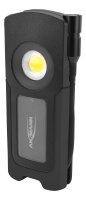 ANSMANN WL1500R Pocket Flex LED Handleuchte schwarz 17,1 cm, Lichtfarbe Hauptlicht 6000K und Zusatzlicht, 1 St.