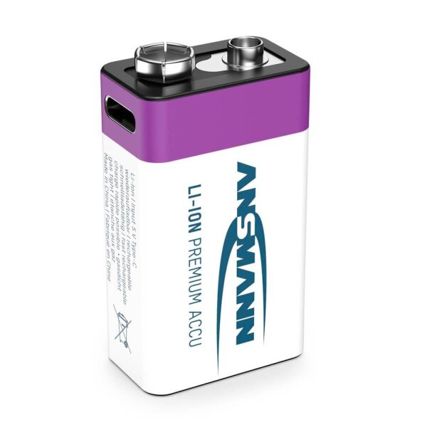 ANSMANN USB-Akku mit Ladekabel 400 Li-Ion E-Block 340 mAh, 1 St.