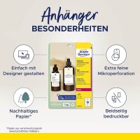 AVERY Zweckform Hängeetiketten weiß 90,0 x 50,0 mm blanko, 100 St.