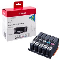 Canon PGI-72 PBK/GY/PM/PC/CO schwarz, grau, foto magenta,...
