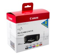 Canon PGI-72 MBK/C/M/Y/R mattschwarz, cyan, magenta,...