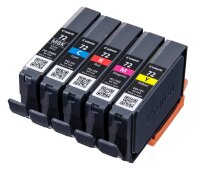 Canon PGI-72 MBK/C/M/Y/R mattschwarz, cyan, magenta, gelb, rot Druckerpatronen, 5er-Set