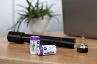 ANSMANN USB-Akkus mit Ladekabel 6000 Li-Ion Mono D 5.400 mAh, 2 St.