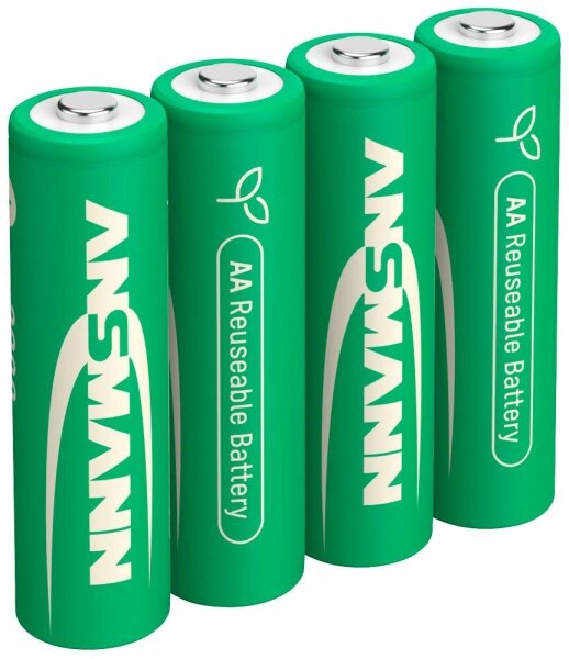 ANSMANN Akkus Typ 2800 Ni-MH Mignon AA 2.600 mAh, 4 St.