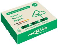 ANSMANN Akkus Typ 2800 Ni-MH Mignon AA 2.600 mAh, 4 St.