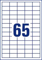 AVERY Zweckform Etiketten 3666 weiß 38,0 x 21,2 mm, 100 Blatt