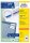 AVERY Zweckform Etiketten 3666 weiß 38,0 x 21,2 mm, 100 Blatt