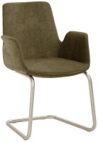 Mayer Besuchersessel myHELIOS moos chrom Stoff 58,0 x...