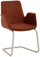 Mayer Besuchersessel myHELIOS rost chrom Stoff 58,0 x...
