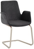Mayer Besuchersessel myHELIOS anthrazit chrom Stoff 58,0...