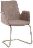 Mayer Besuchersessel myHELIOS mauve chrom Stoff 58,0 x...