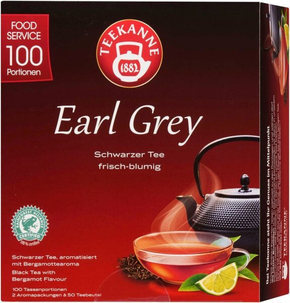 TEEKANNE Earl Grey Tee 100 Portionen