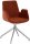 Mayer Besuchersessel myHELIOS rost Aluminium poliert Stoff 58,0 x 55,0 x 88,0 cm, 1 St.