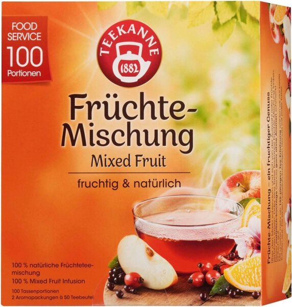TEEKANNE Früchte Genuss Tee 100 Portionen