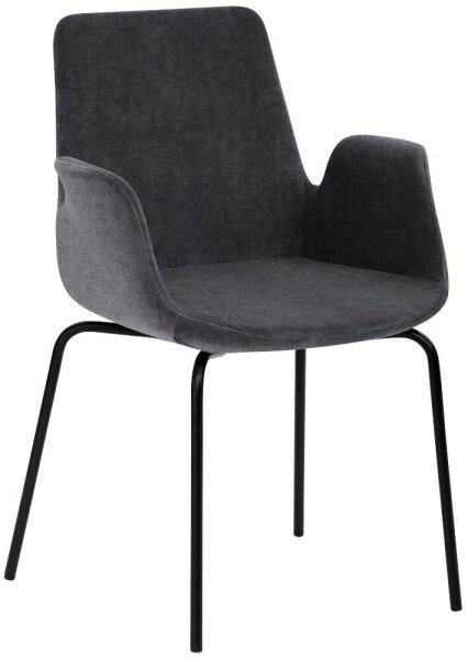 Mayer Besuchersessel myHELIOS anthrazit schwarz Stoff 58,0 x 59,0 x 87,0 cm, 1 St.