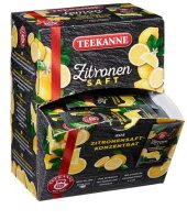TEEKANNE  Zitronensaft, 100 x 4,0 ml