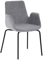 Mayer Besuchersessel myHELIOS grau schwarz Stoff 58,0 x...