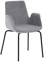 Mayer Besuchersessel myHELIOS grau schwarz Stoff 58,0 x...