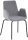 Mayer Besuchersessel myHELIOS grau schwarz Stoff 58,0 x 59,0 x 87,0 cm, 1 St.