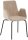 Mayer Besuchersessel myHELIOS hellbraun schwarz Stoff 58,0 x 59,0 x 87,0 cm, 1 St.