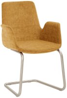 Mayer Besuchersessel myHELIOS senf chrom Stoff 58,0 x...