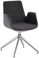 Mayer Besuchersessel myHELIOS anthrazit Aluminium poliert...