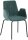 Mayer Besuchersessel myHELIOS petrol schwarz Stoff 58,0 x 59,0 x 87,0 cm, 1 St.
