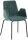 Mayer Besuchersessel myHELIOS petrol schwarz Stoff 58,0 x 59,0 x 87,0 cm, 1 St.