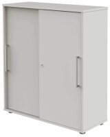 Kerkmann Schiebetürenschrank, 13449110 weiß 2 Fachböden 100,0 x 40,0 x 111,0 cm