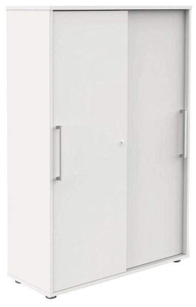 Kerkmann Schiebetürenschrank, 13449210 weiß 3 Fachböden 100,0 x 40,0 x 147,0 cm
