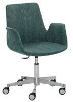 Mayer Besuchersessel myHELIOS petrol Aluminium Stoff 65,0...