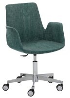 Mayer Besuchersessel myHELIOS petrol Aluminium Stoff 65,0...