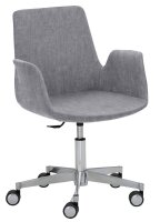 Mayer Besuchersessel myHELIOS grau Aluminium Stoff 65,0 x...